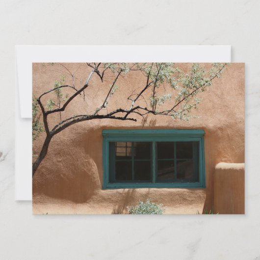 ニューメキシコ州の風景 招待状 (正面)