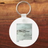 ニューメキシコ州イラストレーション キーホルダー (正面)