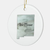 ニューメキシコ州イラストレーション セラミックオーナメント (左)