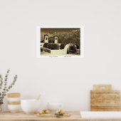 ニューメキシコ州チマヨにある教会 ポスター (キッチン)