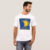 ニューメキシコ州ファーミントン 帯状太陽食 Tシャツ (正面フル)