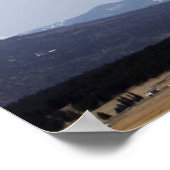 ニューメキシコ州ブラックレイクからウィーラーのピーク ポスター (角)