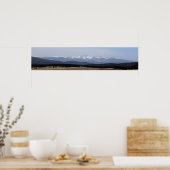 ニューメキシコ州ブラックレイクからウィーラーのピーク ポスター (キッチン)