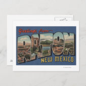 ニューメキシコ州ラトン – ラージレターシーン ポストカード (正面/裏面)
