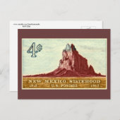 ニューメキシコ州ヴィンテージ ポストカード (正面/裏面)