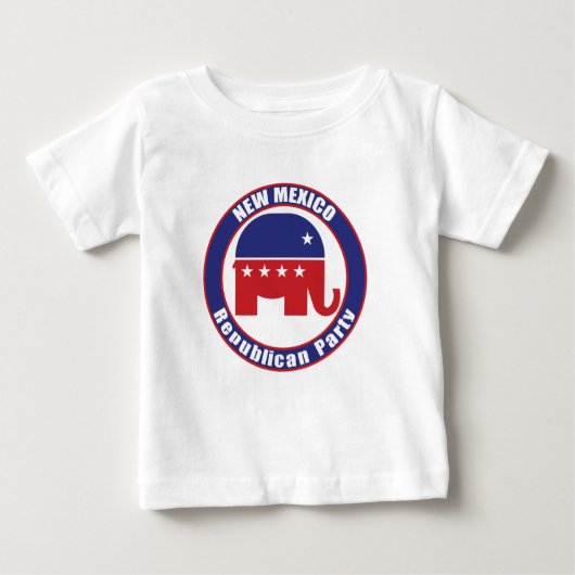 ニューメキシコ州共和党 ベビーTシャツ (正面)