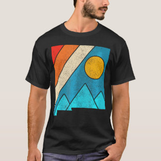 ニューメキシコ州地図マウンテンハイキングプライド Tシャツ