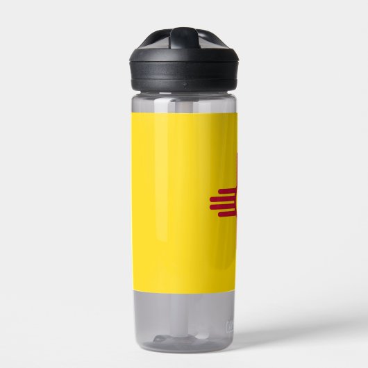 ニューメキシコ州旗の付いたウォーターボトル ウォーターボトル (正面)