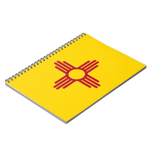 ニューメキシコ州旗を持つノート州 ノートブック (左側)