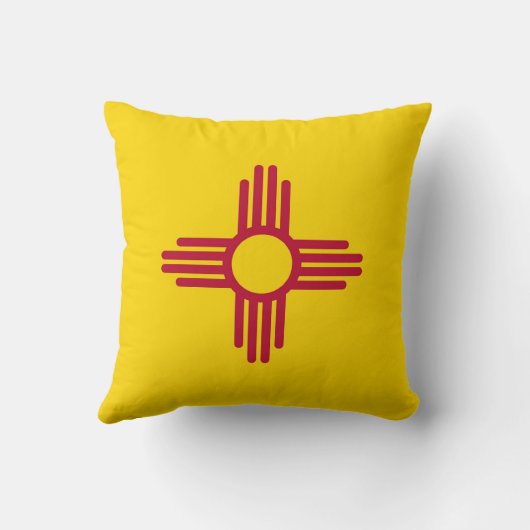 ニューメキシコ州旗アメリカのモージョピロー クッション (裏面)