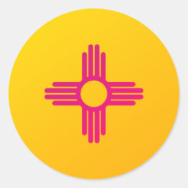 ニューメキシコ州旗ジア・サン ラウンドシール