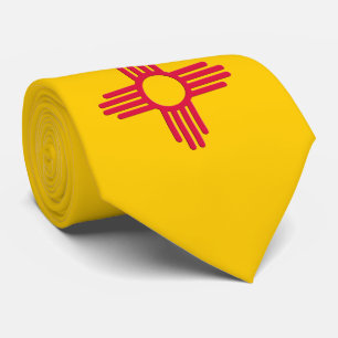 ニューメキシコ州旗タイ ネクタイ