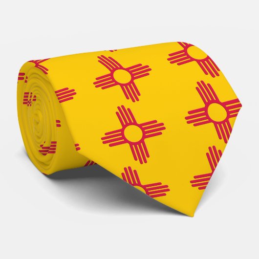 ニューメキシコ州旗タイ ネクタイ (ロール)