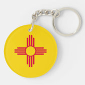 ニューメキシコ州旗デザイン キーホルダー (裏面)