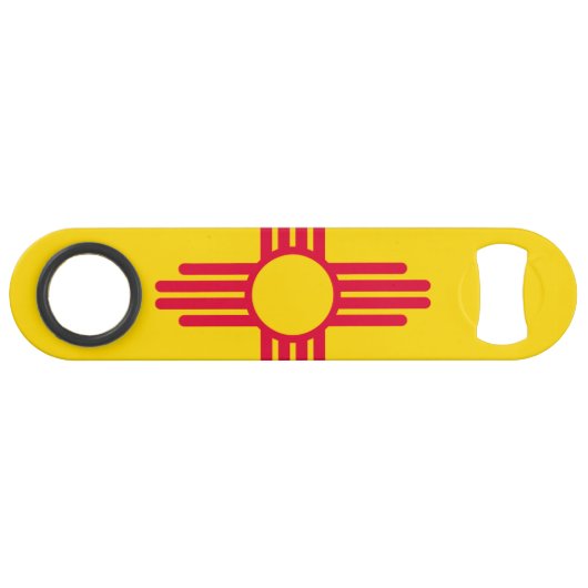 ニューメキシコ州旗デザイン スピード栓抜き (正面(横))