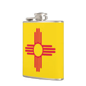 ニューメキシコ州旗デザイン フラスク (左)