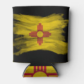 ニューメキシコ州旗ブラシのストローク、ニューメキシコ 缶クーラー (正面)