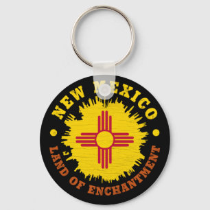ニューメキシコ州旗 キーホルダー