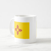 ニューメキシコ州旗 コーヒーマグカップ (正面左)