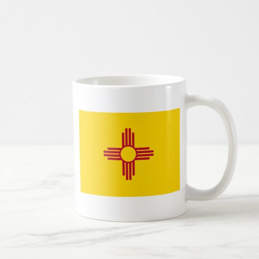 ニューメキシコ州旗 コーヒーマグカップ (右)