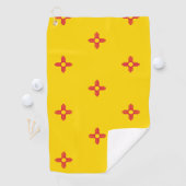 ニューメキシコ州旗 ゴルフタオル (インサイチュ)