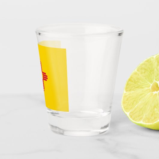 ニューメキシコ州旗 ショットグラス (右)