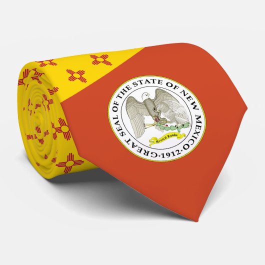 ニューメキシコ州旗・シールニューメキシコ州旗 ネクタイ (ロール)