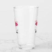 ニューメキシコ州旗 – ジアサンパーソナライズされた タンブラーグラス (左)