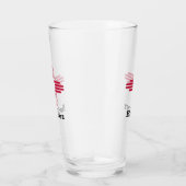 ニューメキシコ州旗 – ジアサンパーソナライズされた タンブラーグラス (右)