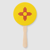 ニューメキシコ州旗 ハンドファン (裏面)