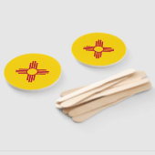 ニューメキシコ州旗 ハンドファン (組立なし)