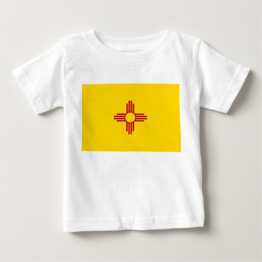ニューメキシコ州旗 ベビーTシャツ (正面)