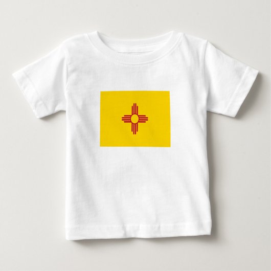 ニューメキシコ州旗 ベビーTシャツ (正面)