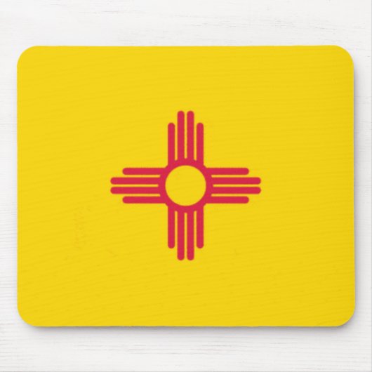 ニューメキシコ州旗 マウスパッド (正面)