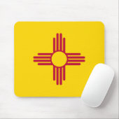 ニューメキシコ州旗 マウスパッド (マウス)