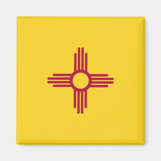 ニューメキシコ州旗 マグネット (正面)