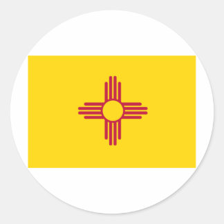 ニューメキシコ州旗 ラウンドシール
