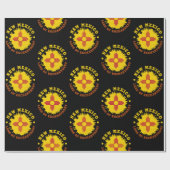 ニューメキシコ州旗 ラッピングペーパー (フラット)