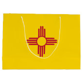 ニューメキシコ州旗 ラージペーパーバッグ (裏面)