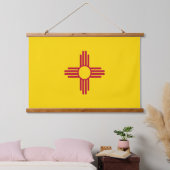 ニューメキシコ州旗 吊り下げ型タペストリー (寝室)