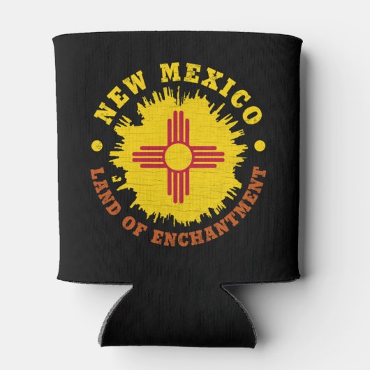 ニューメキシコ州旗 缶クーラー (裏面)