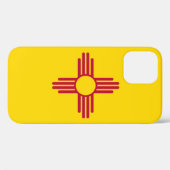 ニューメキシコ州旗 Case-Mate iPhoneケース (裏面 (横))