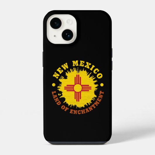 ニューメキシコ州旗 iPhoneケース (裏面)