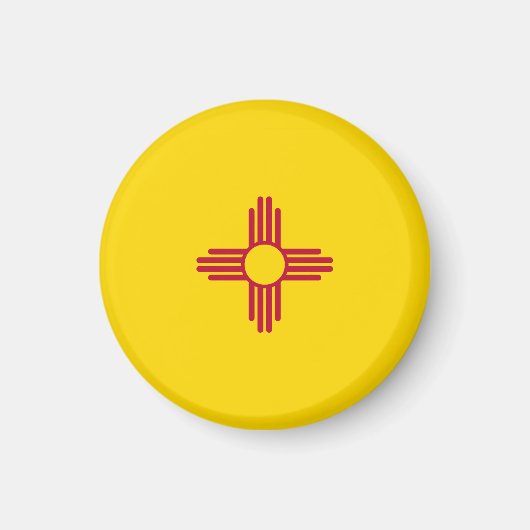 ニューメキシコ州旗USA マグネット (正面)