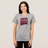 ニューメキシコ州立大学 トライブレンドTシャツ (正面全面)