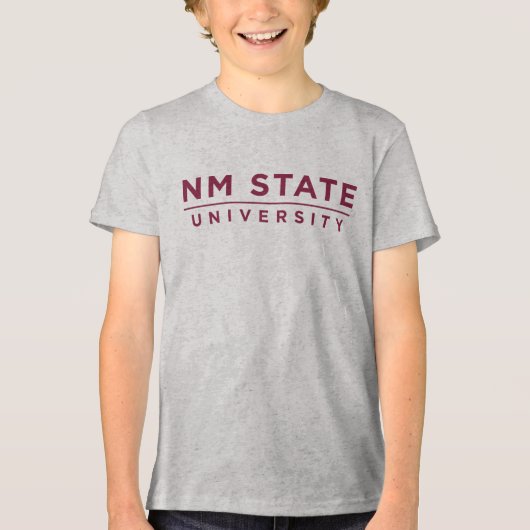 ニューメキシコ州立大学 トライブレンドTシャツ (正面)