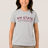 ニューメキシコ州立大学 トライブレンドTシャツ (正面)