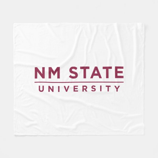 ニューメキシコ州立大学 フリースブランケット (正面(横))