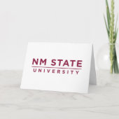 ニューメキシコ州立大学　卒業式 カード (正面)