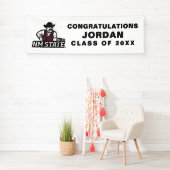 ニューメキシコ州立大学　卒業式 横断幕 (インサイチュ)